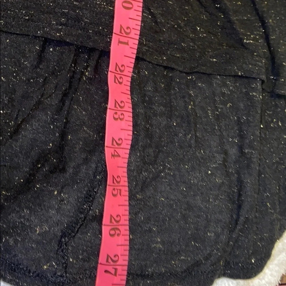 Sanctuary black high low short sleeve Top L - Picture 13 of 13